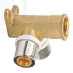  Coude applique double  Sertir 