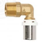  Coude  Sertir Mle  O16 M3/8" 