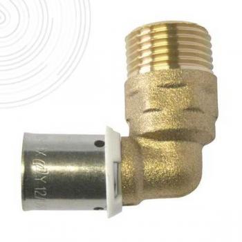  Coude  Sertir Mle  O12 F3/8" 