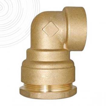  Coude femelle pour tube PE O25 