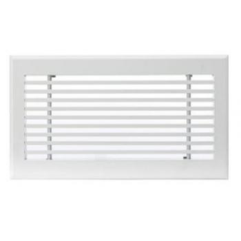  GRILLE DE SOUFFL.LAMES COURBES 
