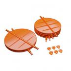  Lot de 4 volets de rglage de 