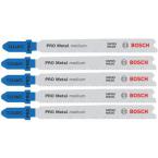  Lot de 5 lames de scie sauteus 