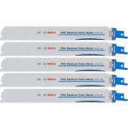  5 lames de scie sabre Bosch PR 