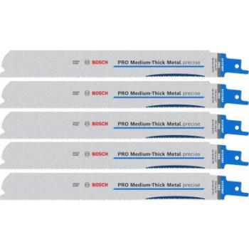  5 lames de scie sabre Bosch PR 