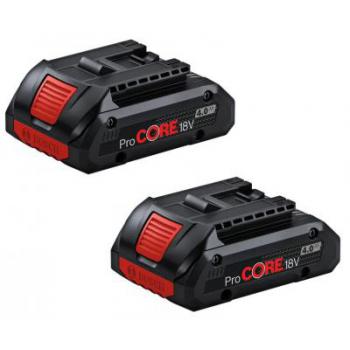  Pack de 2 batteries Bosch ProC 