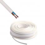  CABLE HO5VV-F 2X1,5 BLANC C50M 