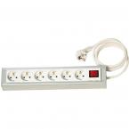  Rack 1,5U 6x16A + inter 1,5m 