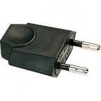  Fiche mle 6A 2P noir 