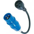  Adapteur camping M=P17/F=16A-0 