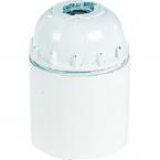 Douille E27 lisse blanc M10 