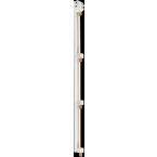  Peigne vertical 4 ranges 1P+N 