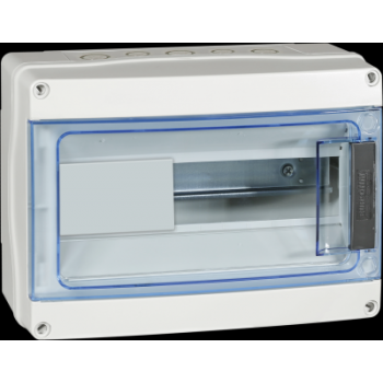  Coffret 12 modules IP65 opercu 