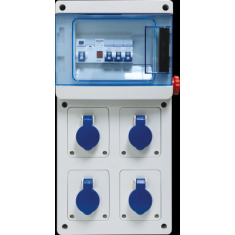  Coffret de chantier mono 4PC 2 