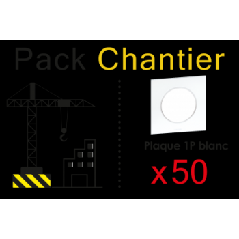  """SQUARE LOT 50 PLAQ BLC 1P " 