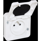  OXXO PC 2P+T BLANC encastr� IP 