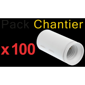  Pack de 100 Douilles Chantier 