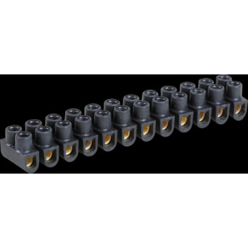  Barrette laiton noire 2,5 mm 