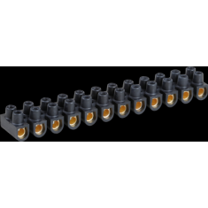  Barrette laiton noire10 mm 