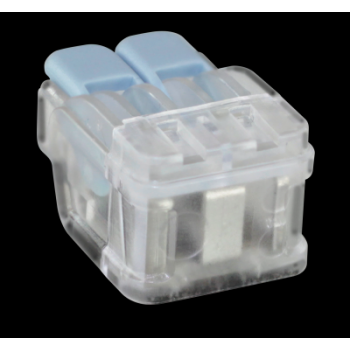  Borne  levier 2P 0,35  6mm 