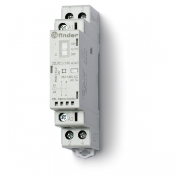  Contacteur 2NO 25A 24V AC/DC, 