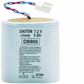  Pile lithium 7,2 volts, 5 Ah 