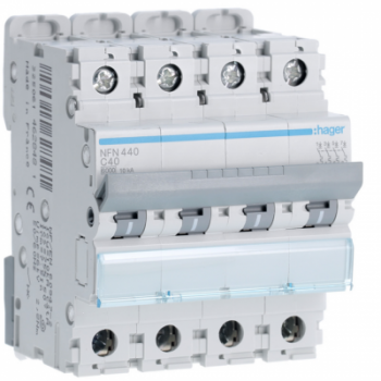  Disjoncteur 40A 4P 6-10kA Cour 