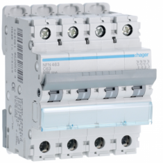  Disjoncteur 63A 4P 6-10kA Cour 