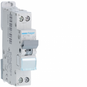  Disjoncteur 10A 1P+N 6-10kA Co 