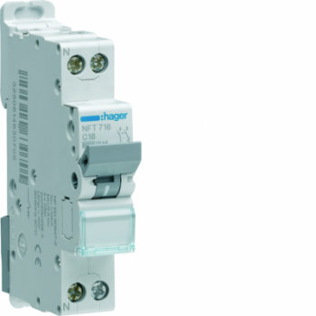  Disjoncteur 16A 1P+N 6-10kA Co 