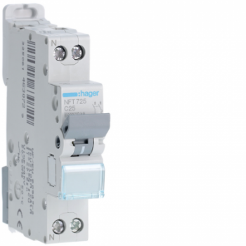  Disjoncteur 25A 1P+N 6-10kA Co 