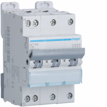  Disjoncteur 10A 3P+N 6-10kA Co 