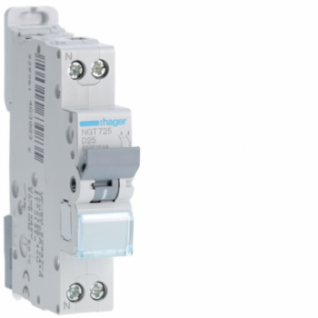  Disjoncteur 25A 1P+N 6-10kA Co 