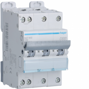  Disjoncteur 32A 3P+N 6-10kA Co 