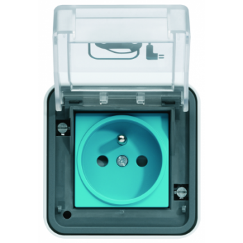  witty prise 2P+T IP55, M2+, sa 