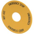  Etiquette, arr�t d'urgence, ja 