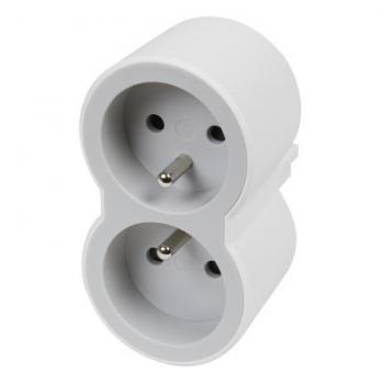  Fiche 2x2P+T frontales 16A 230 