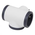  Fiche 3x2P+T latrales 16A 230 
