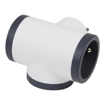  Fiche 3x2P+T latrales 16A 230 