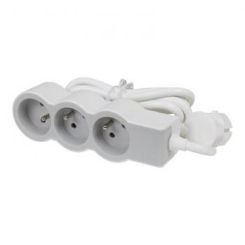  Rallonge 3x2P+T avec cordon 1, 