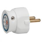  Fiche plastique 2P 16A extra-p 
