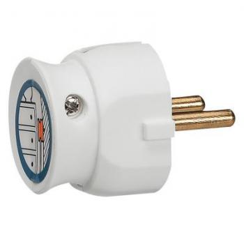  Fiche plastique 2P 16A extra-p 