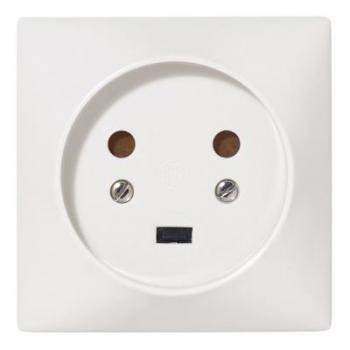  Socle 2P+T  vis avec clips d 