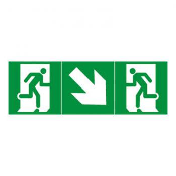  Etiquette d'vacuation univers 