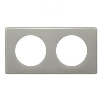  Plaque Cliane Laqu 2 postes 