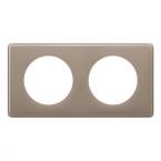  Plaque Cliane Laqu 2 postes 