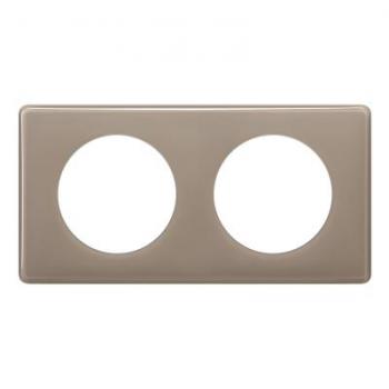  Plaque Cliane Laqu 2 postes 