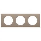  Plaque Cliane Laqu 3 postes 