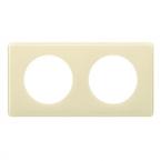  Plaque Cliane Laqu 2 postes 