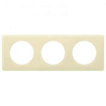  Plaque Cliane Laqu 3 postes 